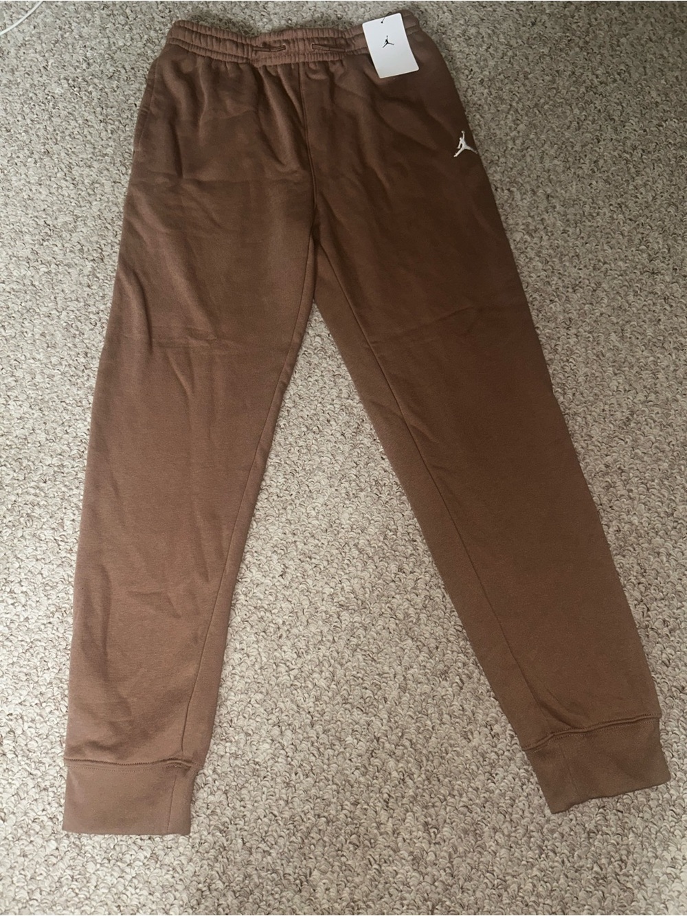 NWT Jordan Kids Sweatpants Brown XL